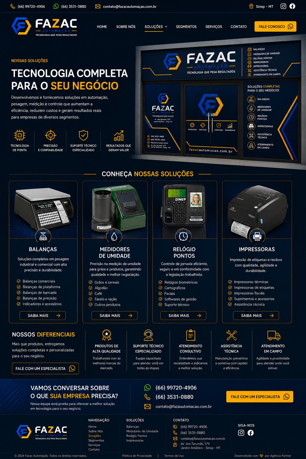 Indústria — FAZAC Automação